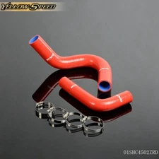 Fit For 1949-1954 Chevy Fleetline/BEL AIR Red Silicone Radiator Hose Kit