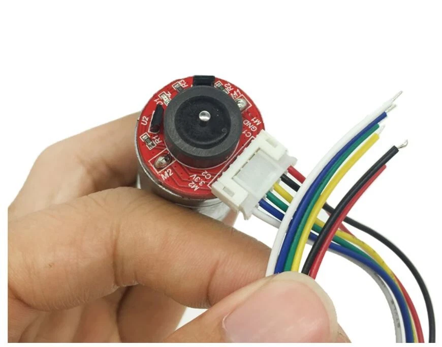 Micro Encoder Motor 12V 18-1930RPM Umgekehrte Speed Control Drehmoment 0,5-8KG. - Bild 3 von 4