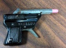 1950s Japan Tin Toy Swallow Double Barrel Cap Buster Gun