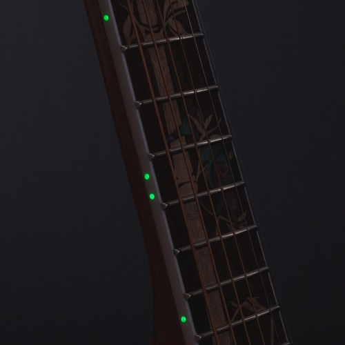 Lindo Bamboo Voyager V2 Electro Acoustic Travel Guitar & Hard Case Nylon / Steel - Picture 6 of 14