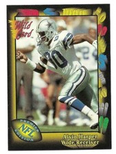 ALVIN HARPER 1991 WILD CARD ROOKIE CARD MINT CONDITION