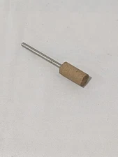 CRATEX Mounted Point: 3/4" Thick, 1/8" Shank Dia, 80G W177A80CXI 1/8