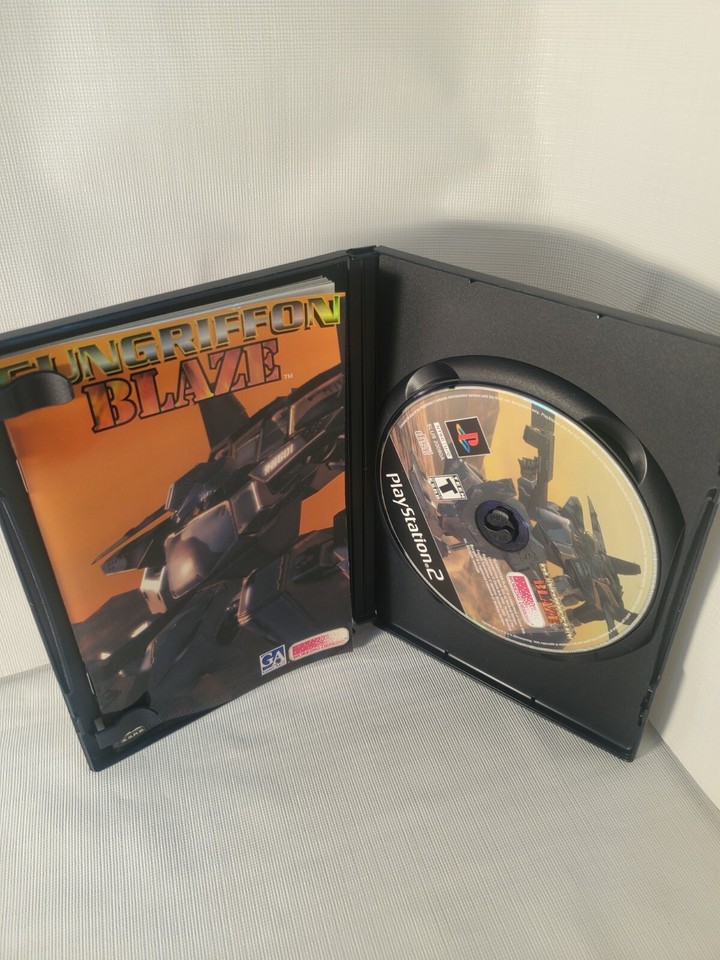 GunGriffon Blaze Sony PlayStation 2 PS2 Complete CIB Working Designs ...