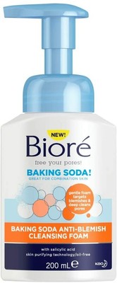 biore baking soda cleansing foam