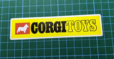 Corgi Toys Sticker Vintage 1970's Sticker Diecast Decal