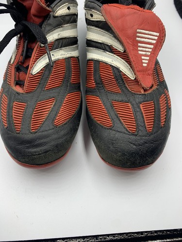 Adidas Predator Precision FG Red Black Football Soccer Cleats US Size 7.5 Women - Picture 3 of 6