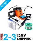 Professional 60W Soldering Iron Station with Auto Sleep & Calibration Support