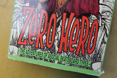 ZORLAC Skateboards Zero Hero 80's Texas Pushead Metallica Punk