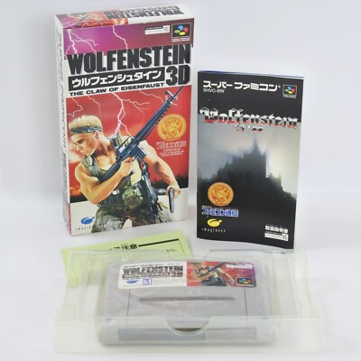 WOLFENSTEIN 3D Super Famicom Nintendo 8399 sf