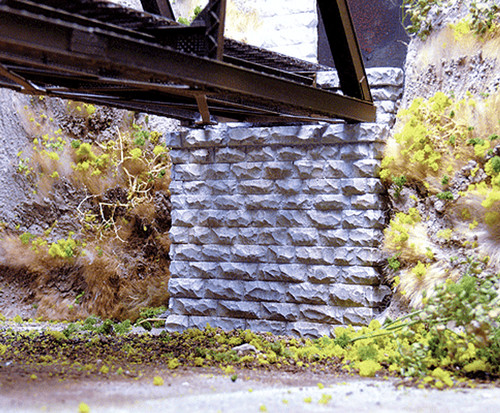 Chooch ~ Pilar puente de piedra cortada de una sola pista ~ 1-3/4 x 5/8 x 2-1/4" ~ 9840 | Zustand: New
