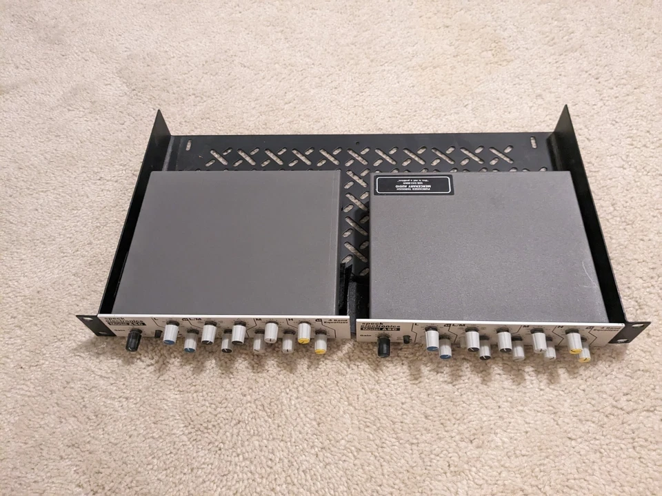 Pair of Speck Electronics Model ASC 4 Band Equalizers - Image 2 of 4
