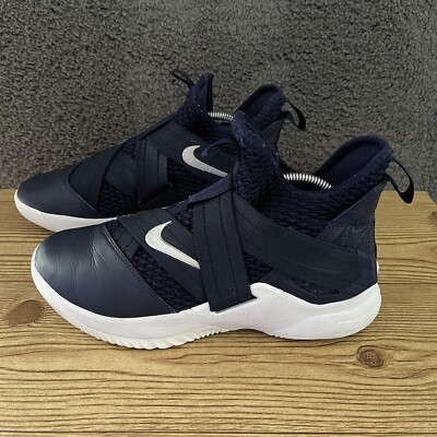 Nike Mens Lebron Soldier 12 TB AT3872-406 Blue Basketball Shoes Sneakers Sz 