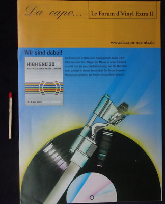 DA CAPO KATALOG,AUS 2005, SEITEN 16,PREISE,VINYL von MILES DAVIS,J. COLTRAN,usw.