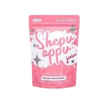 You Glow Babe SHAPE UP SHEPU APPU Juice Powder Mix, 10 Sachets x 15g Each