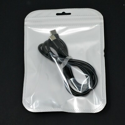 [100 PACK] USB (Type-C to Type-C) Data Sync Charger Charging Cable Cord Black