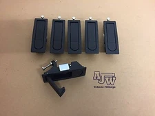 6 X Compression SMALL Latch Lever Lock Horsebox Trailers Locker Doors Tack Box