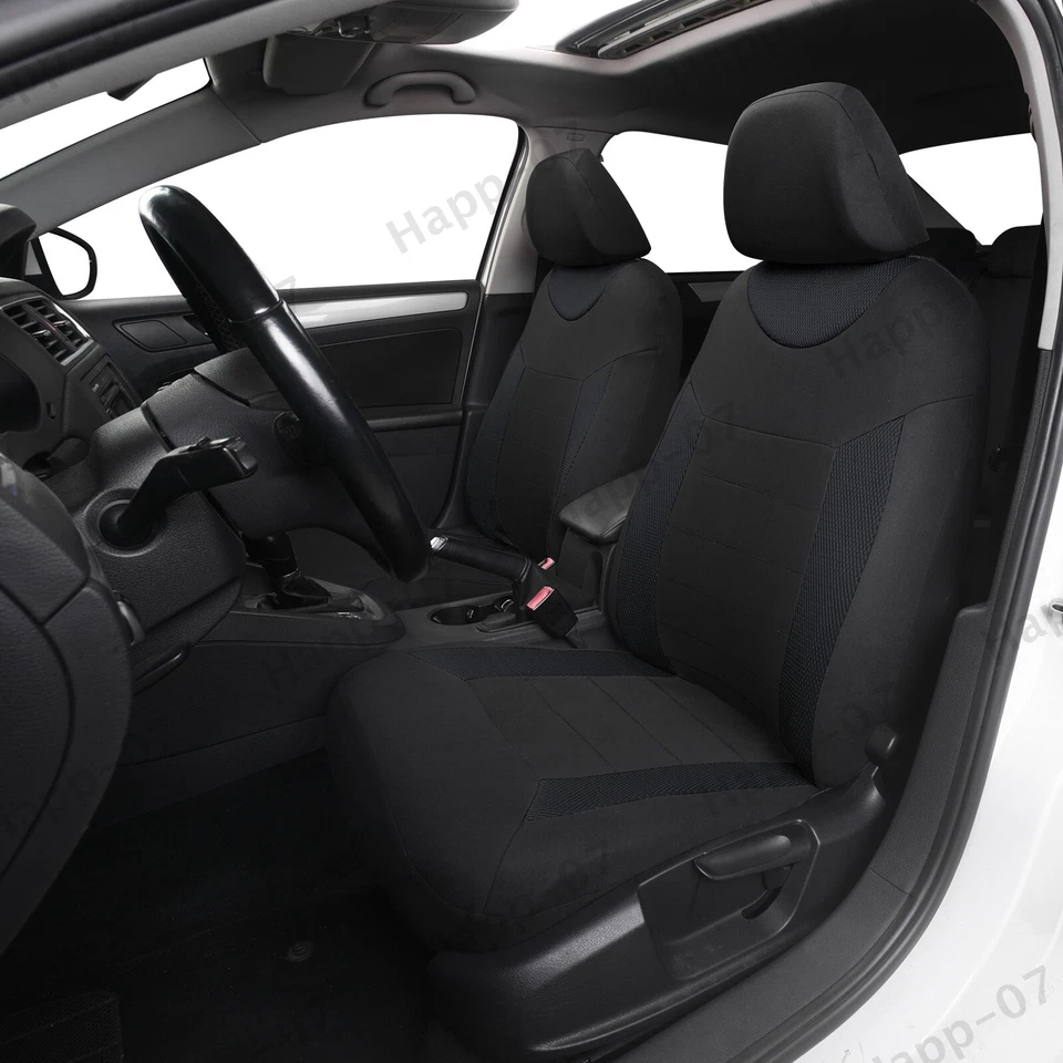 Full Set Front Rear Car Seat Cushion Covers Back Protection Breathable 5-Seat - Imagem 2 de 4