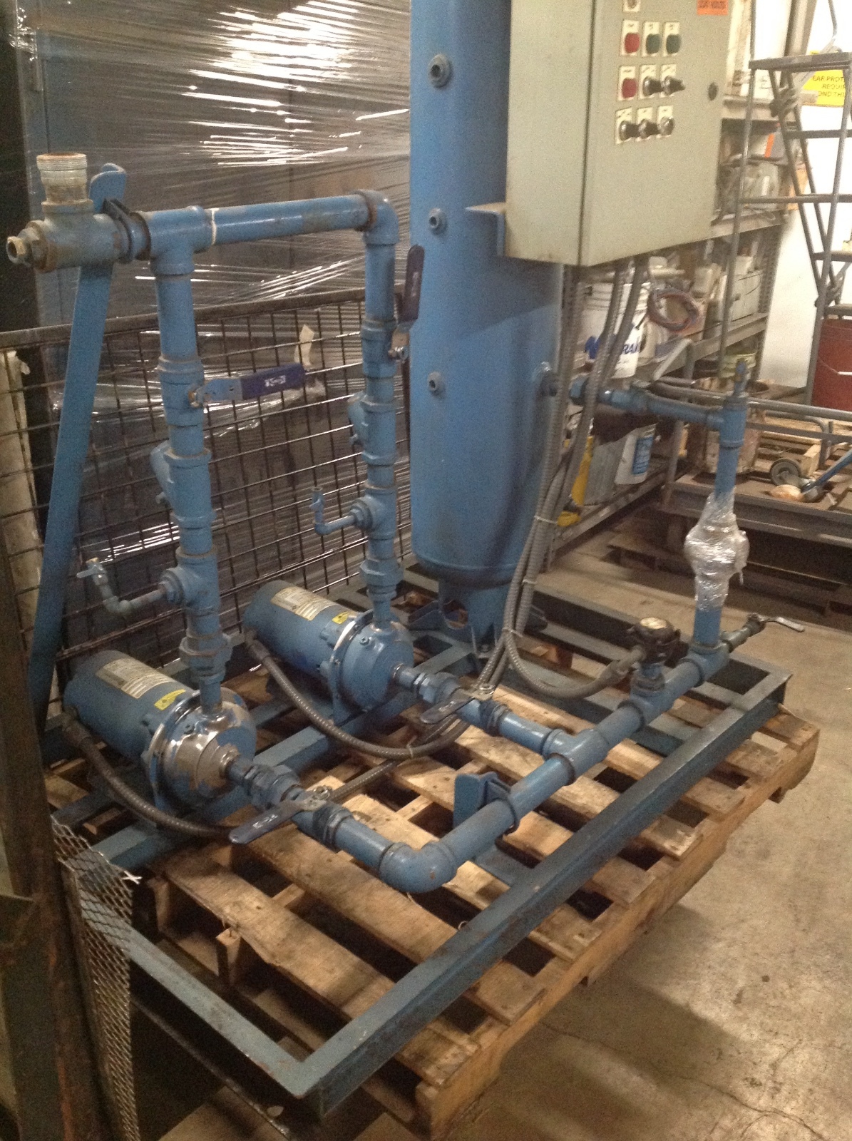 Thermotech Skid Mounted Water Pump for Cooling 100 HP Compressor eBay