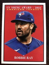 2022 Archives MVP Base SP #319 Robbie Ray - Toronto Blue Jays