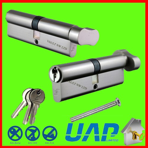 Keyed Alike Thumbturn Euro Cylinder, Variable Cylinder Size