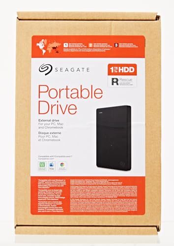 Seagate 1TB Portable External Hard Drive USB 3.0 for Windows Mac Backup Storage - Picture 7 of 12