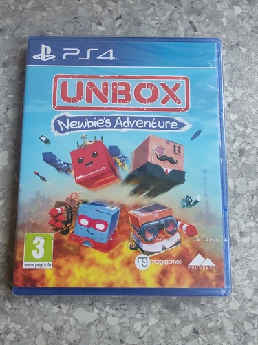 Newbie's Adventure Unbox - Sony Playstation 4 PS4 PAL Italian Multilingual New