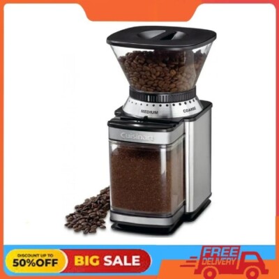 Cuisinart 32 Cup Supreme Grind Burr Coffee Grinder Stainless