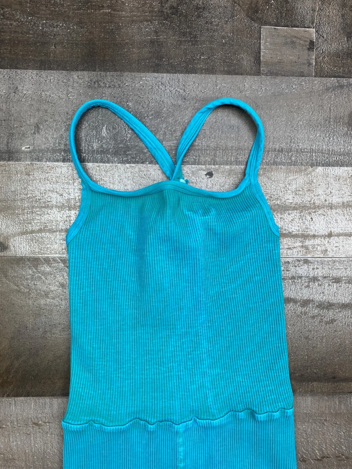 free-people-movement happiness runs square neck ribbed rare 