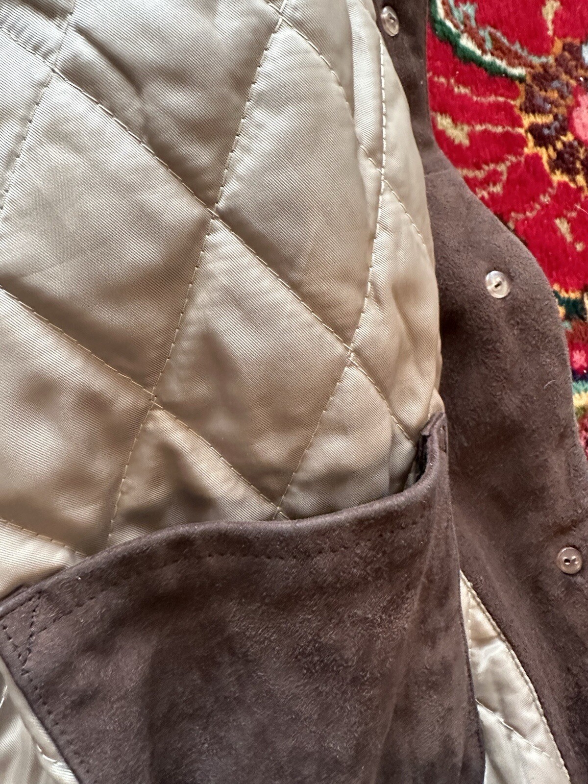 Orvis EUC Suede Button Jacket - image 5