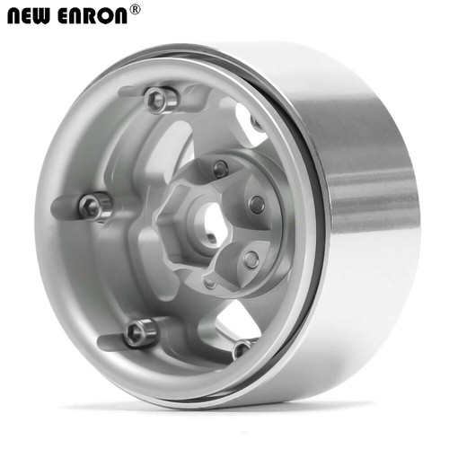 1.9 inch Metal Beadlock Wheel Hub Rim for RC 1/10 Crawler Traxxas Axial CC01 MST - Picture 9 of 54