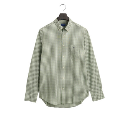 dark olive green dress shirt Olive Tapered Fit Shirt - Green Muscle Fitted main image 1