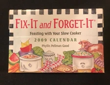 Fix-It and Forget-It: Feasting with Your Slow Cooker - 2009 Calendar Recipe Box