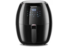 Secura Max 6.3Qt Air Fryer, 1700W Digital Hot Air Fryer | 10-in-1 OvenETL Listed
