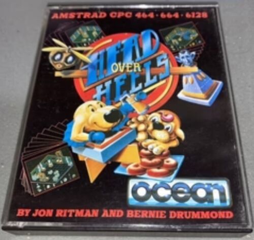 Head Over Heels Amstrad CPC Tape Complete Tested Ocean Rare Ritman/Drummond ISO - Picture 1 of 2
