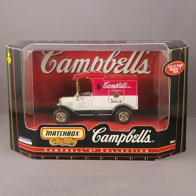 Mattel Matchbox Collectibles Campbell's Soup Collection 1912 Ford Model T Van
