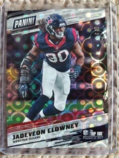 2017 PANINI DAY JADEVEON CLOWNEY SSP BUBBLE REFRACTOR /5 