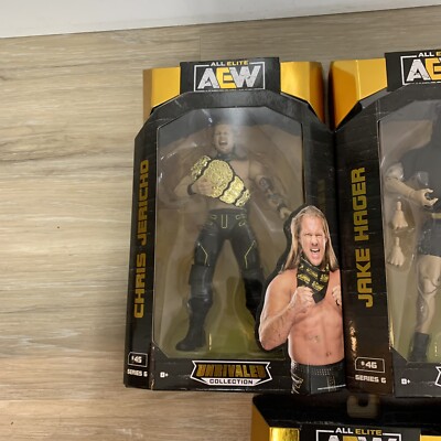 AEW Unrivaled Collection- Series 6 SET - 5 Figure Lot NEW In Box
