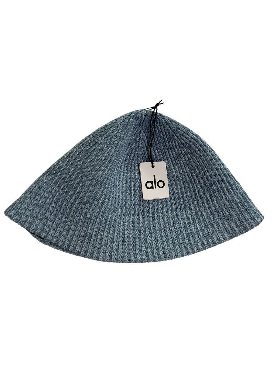 【Alo Yoga】Denim Knit Cloche ALO Yoga Denim Knit Cloche in Celestial Blue/Dark Celestial