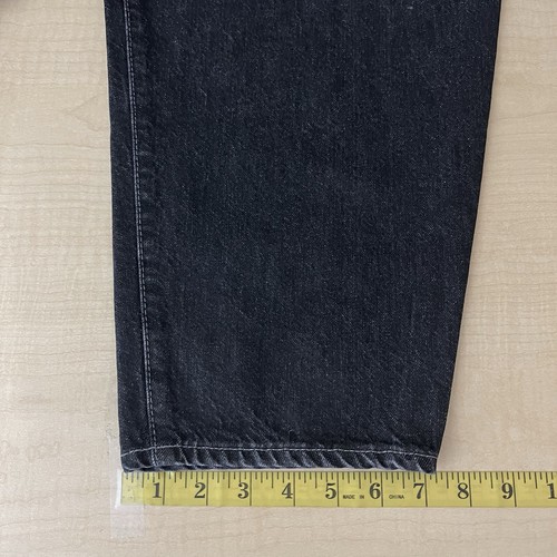 Adriano Goldschmied Damen The Kieran Schwarz Wide Crop Jeans 27 High Waist Neu ohne Etikett - Bild 12 von 12