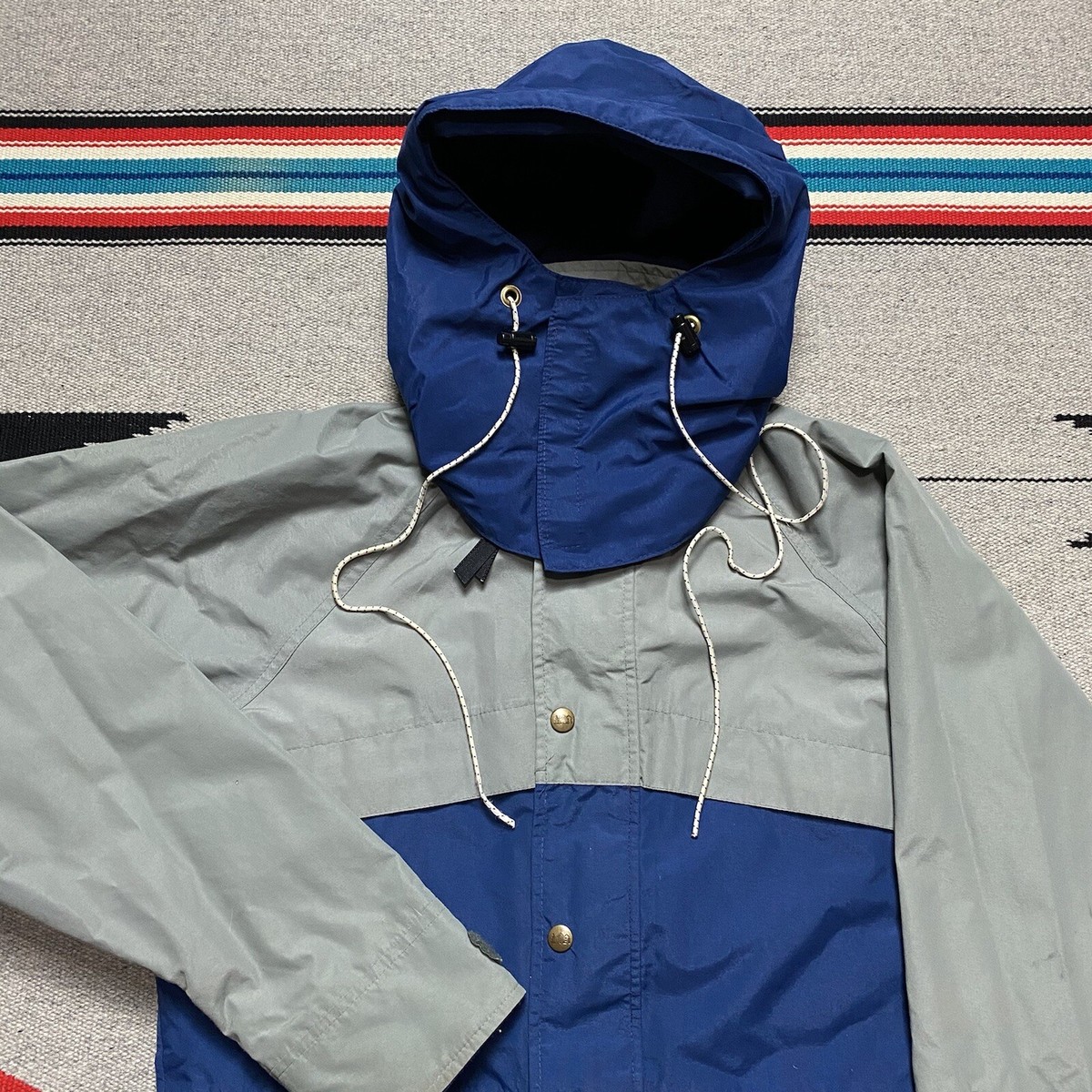 Vintage 80s 90s REI Summit Quality Goretex Hooded Jacket Mens Size