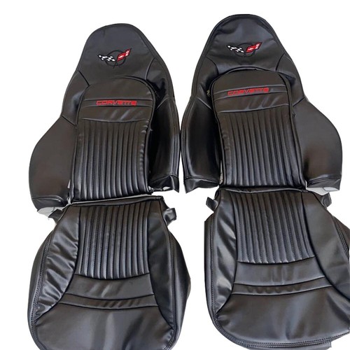 Chevy Corvette C5 Sports Seat Covers In Full Black Color (19972004) eBay