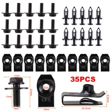 For Dodge Body Bolts U-nut Clips - M6 Engine Under Cover Splash Shield Guard