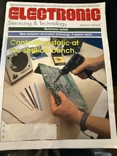 Electronic Servicing & Technology Magazine September 1993 Controlling Static
