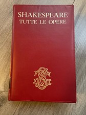 GM TUTTE LE OPERE SHAKESPEARE - SANSONI 1964