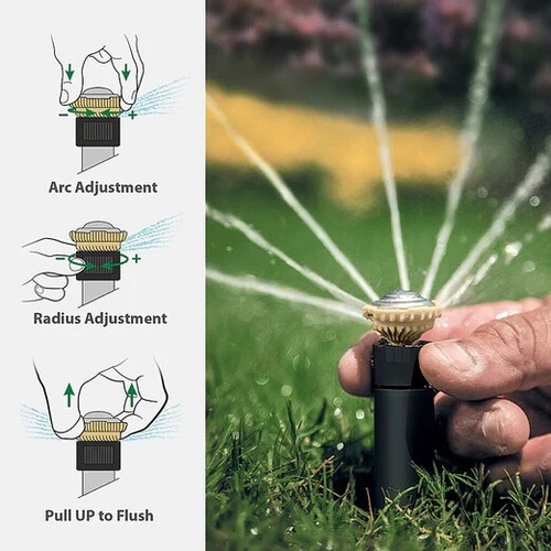 Rain Bird R-Van14 360° Adjustable Sprinkler Nozzles (2.4m-4.3m) Pack of 10 - Picture 2 of 5