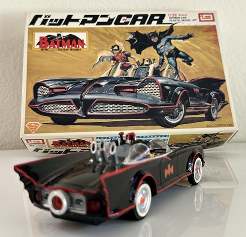 ๐ฅ RARE! Batmobile IMAI Model Kit Japan Built ๐ฅ BATMAN Adam West - Picture 6 of 12