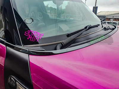 für MINI R56 Beltline Abdeckungen Glanz Schwarz Fensterverkleidung Dechrom Kit Cooper Hatch