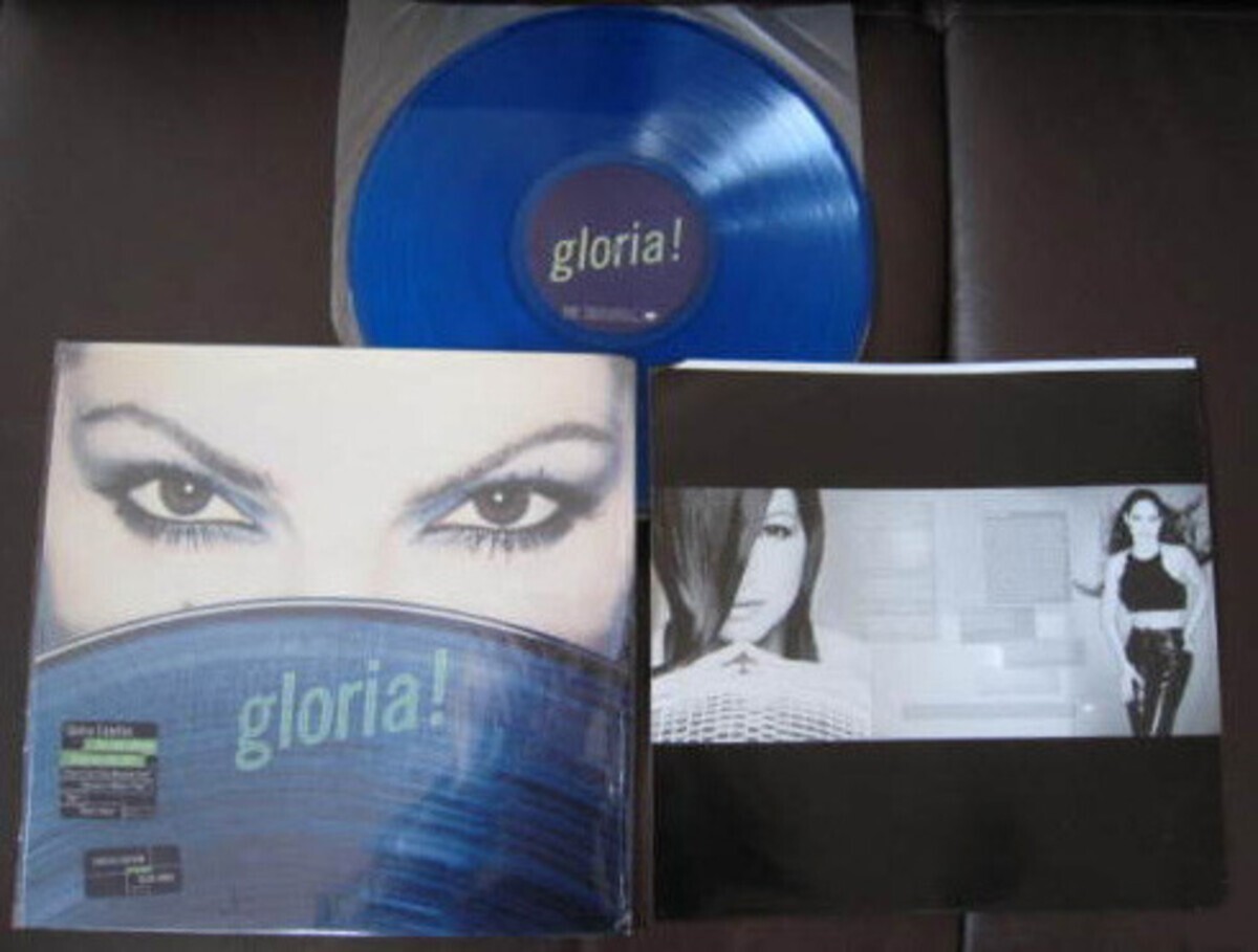 Gloria Estefan - gloria! 限定版 BLUE VINYL Gloria Estefan Gloria! LP Album Limited Edition Blue Vinyl