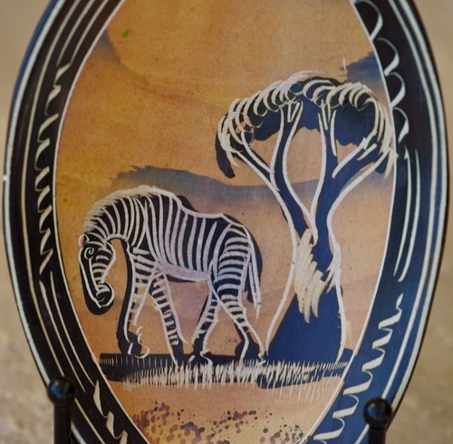 VINTAGE AFRICAN Folk Art Hand Carved Soapstone Trinket Dish KENYA - Picture 3 of 5