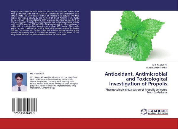 Antioxidant, Antimicrobial And Toxicological Investigation Of Propolis Md. Yousu-image